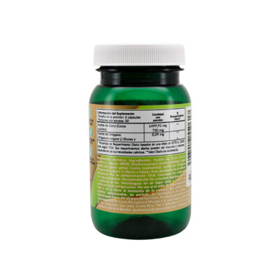 Aceite de Coco y Orégano Natura506 | 90 Cápsulas de Alta Pureza