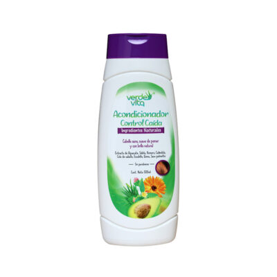 Acondicionador Control Caída Verde Vita 500ml | Brillo y Suavidad Natural