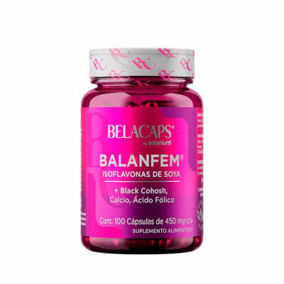 Balanfem Belacaps Solanum Menopausia - 100 Cápsulas