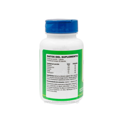 Berberina El Maná 60 Cápsulas