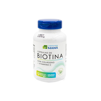 Biotina con Colágeno y Vitamina C El Maná