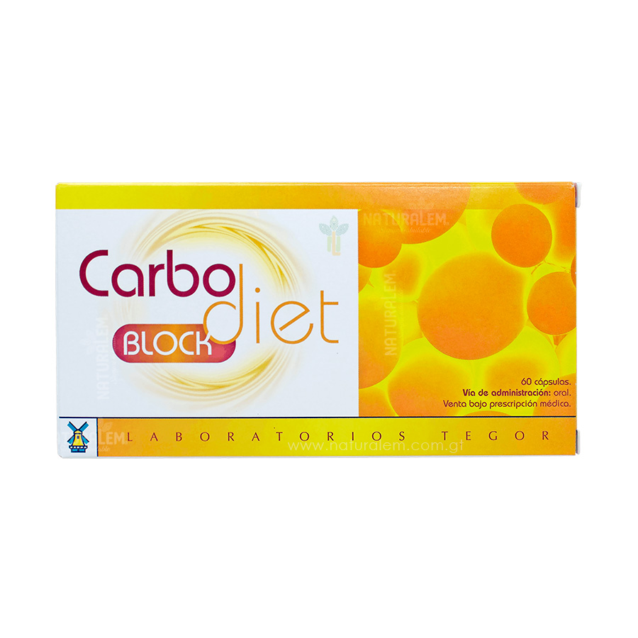 Carbodiet Block Tegor 60 Cápsulas