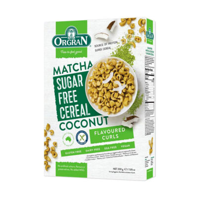 Sugar Free Matcha & Coconut Cereal 200g