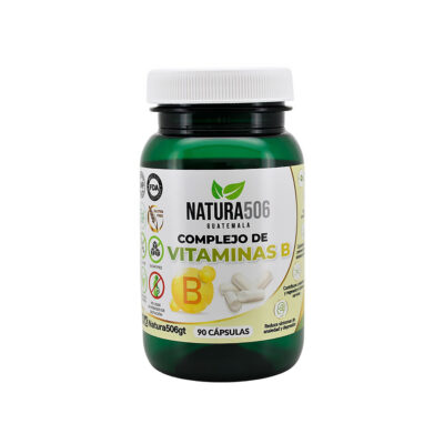 Complejo de Vitaminas B Natura506 | 90 Cápsulas de Energía