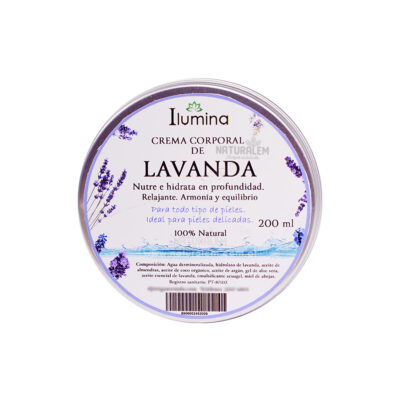 Crema de Lavanda Ilumina: Hidratación y Bienestar Piel 200ml