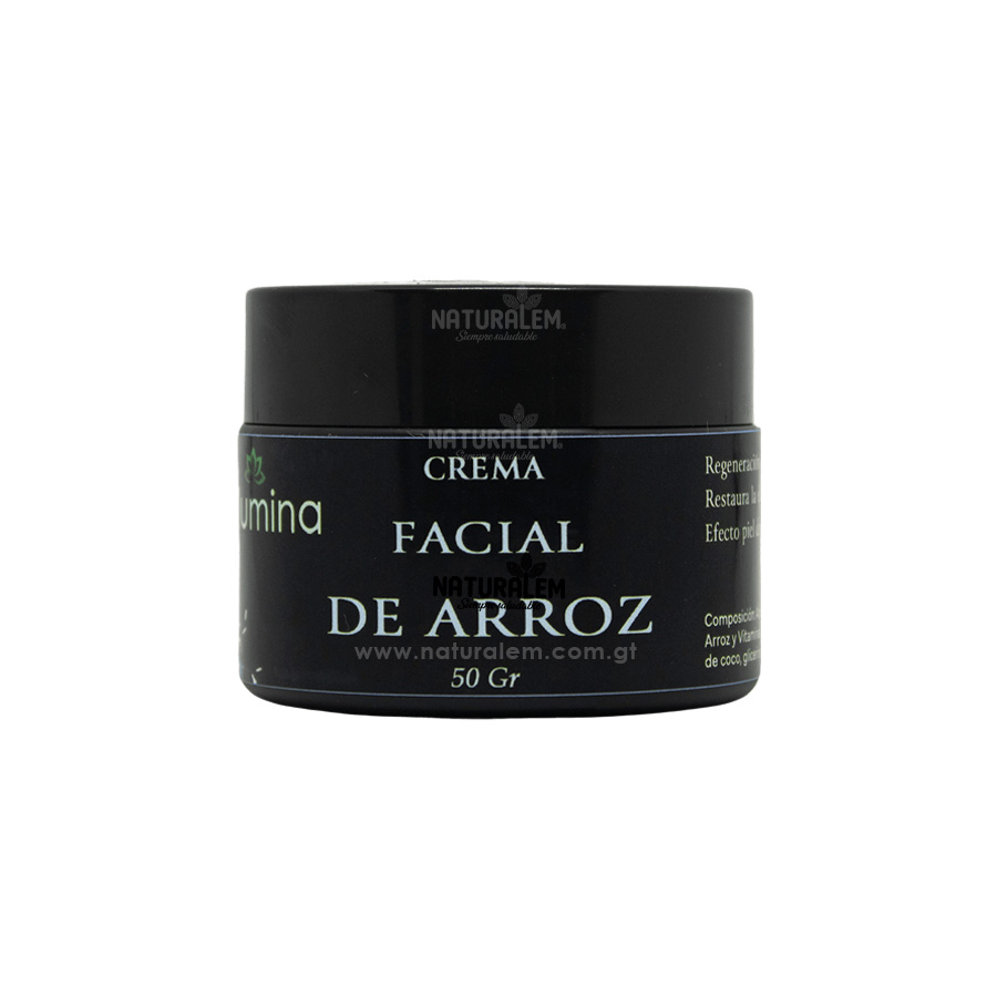 Crema Facial de Arroz Ilumina 50g