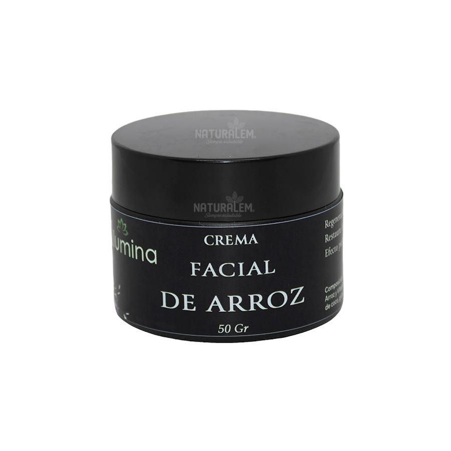 Crema Facial de Arroz Ilumina 50g