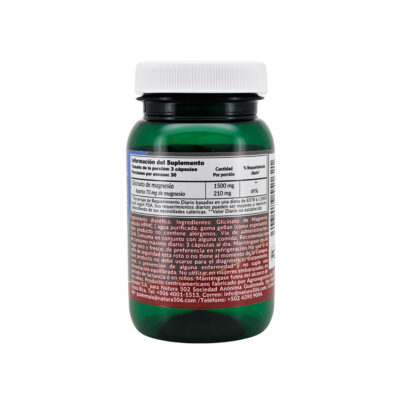 Glicinato de Magnesio Natura506 90 Cápsulas