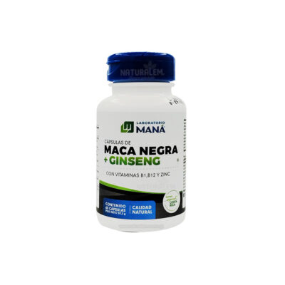 Maca Negra + Ginseng Laboratorios El Mana