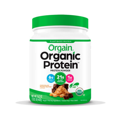 Orgain Proteína Vegana Chocolate Mantequilla Maní 1.02lb
