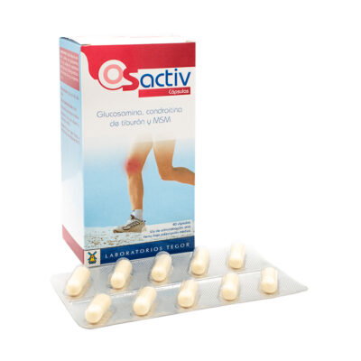 Osactiv Tegor - Glucosamina + Condroitina + MSM 40 Cápsulas
