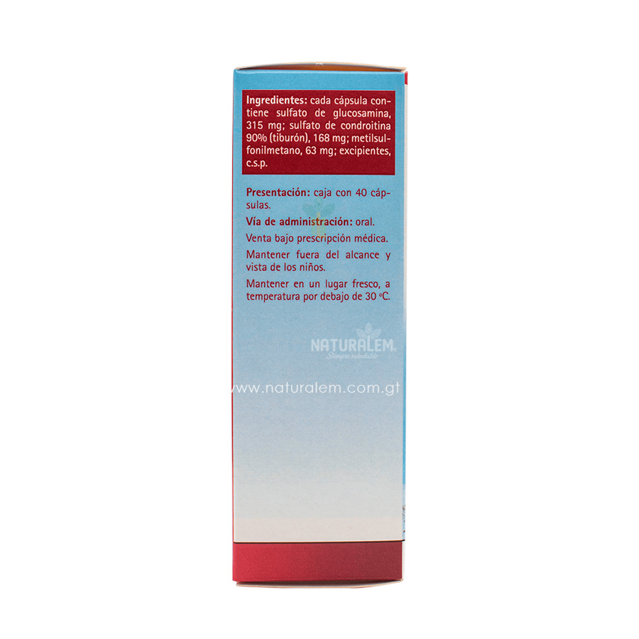 Osactiv Tegor - Glucosamina + Condroitina + MSM 40 Cápsulas