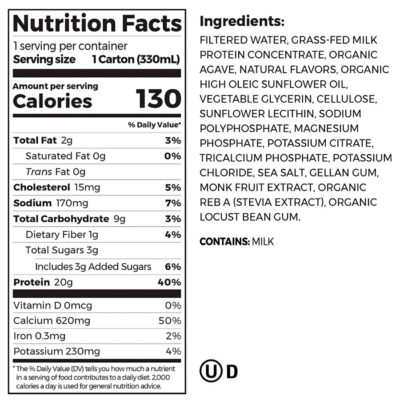 Batido Clean Protein Orgain 20g