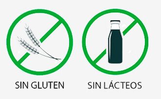 Sin gluten y sin lácteos