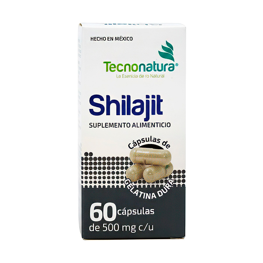 Shilajit Tecnonatura 60 Cápsulas