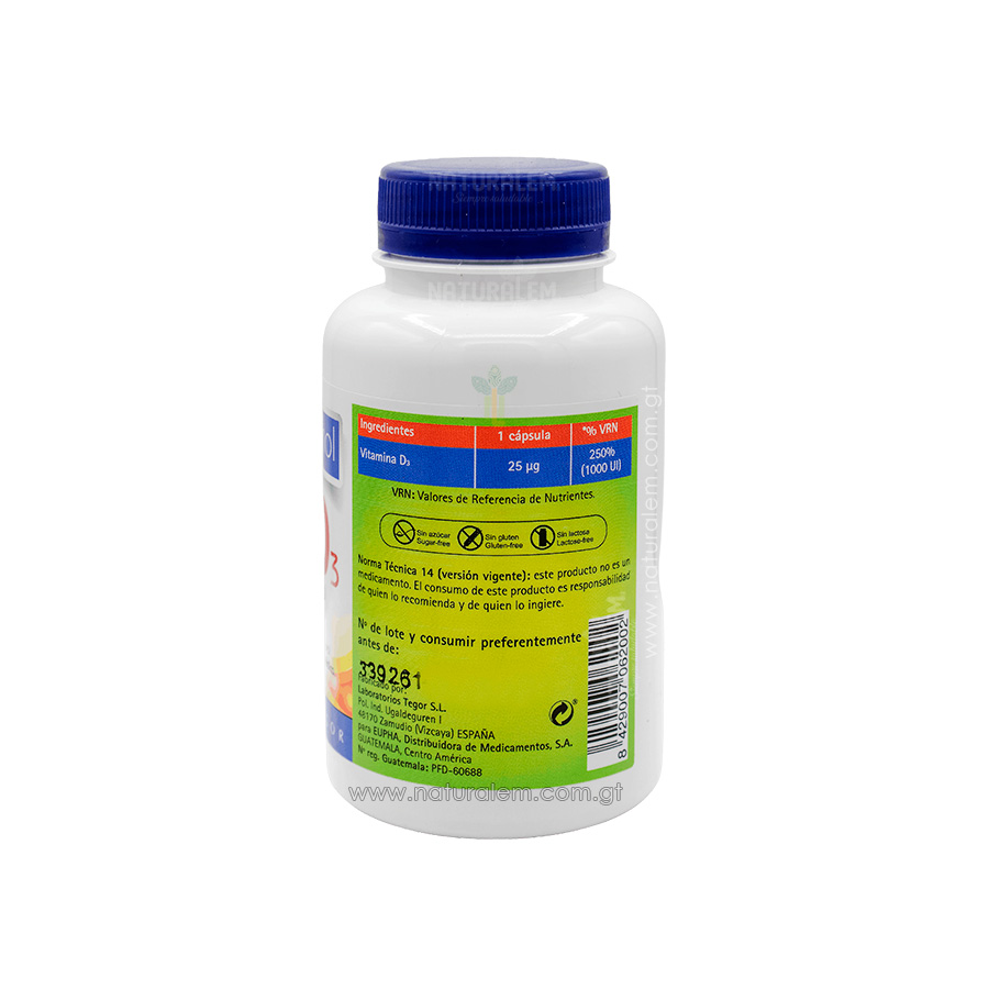 Megamol Vitamina D3 Tegor 1000 UI