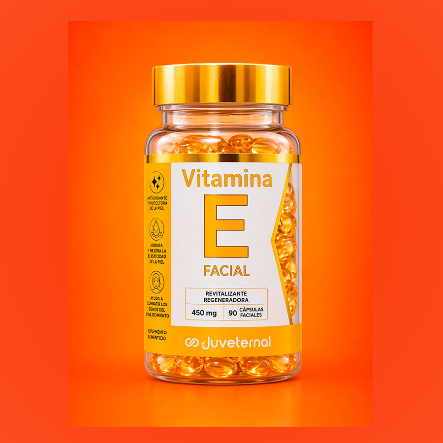 Vitamina E Facial Juveternal 90 Cápsulas | Skincare - Imagen 4