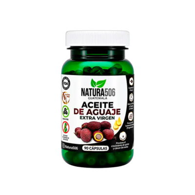 Aceite de aguaje Natura506 90 capsulas fitoestrogenos y salud femenina