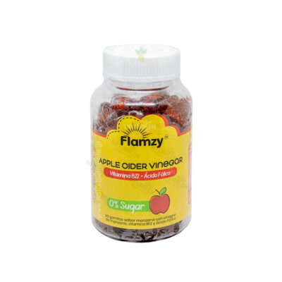 Gomitas Flamzy Vinagre de Manzana 90 uds