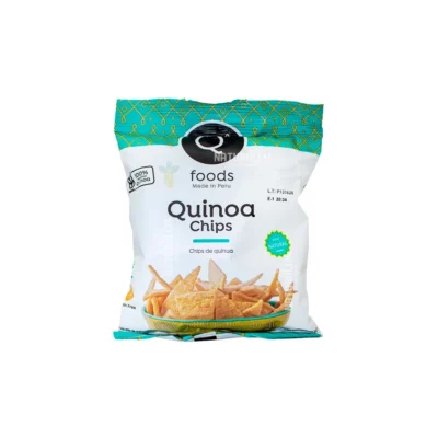Chips de quinoa QFoods 35g sabores surtidos sin gluten.surtidos sin gluten