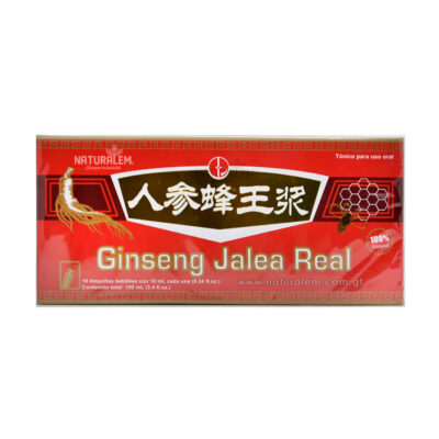 Ginseng con jalea real Caplin Point caja de 10 viales bebibles
