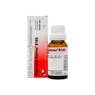 Gotas R185 Hypertonie-Gastreu Dr Reckeweg 22 ml medicina homeopatica