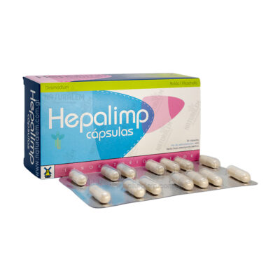 Hepalimp Tegor caja de 56 capsulas para apoyo hepatico