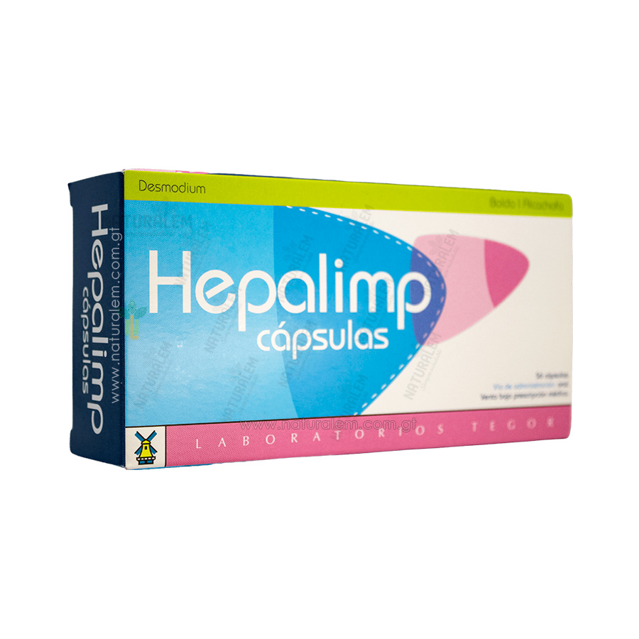 Hepalimp Tegor caja de 56 capsulas para apoyo hepatico