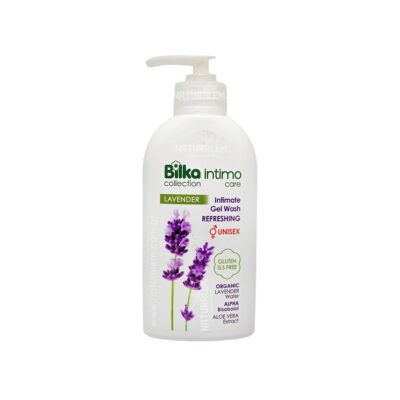 Jabon intimo unisex en gel con lavanda organica Bilka 200ml