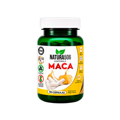 Maca Natura506 90 capsulas adaptogeno andino para energia y vitalidad