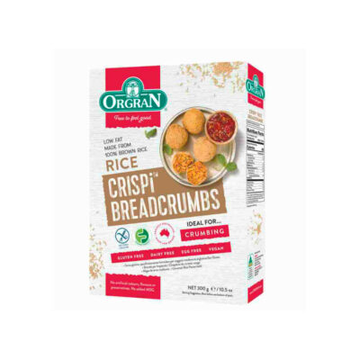 Pan rallado de arroz integral ORGRAN 300g rebozado sin gluten