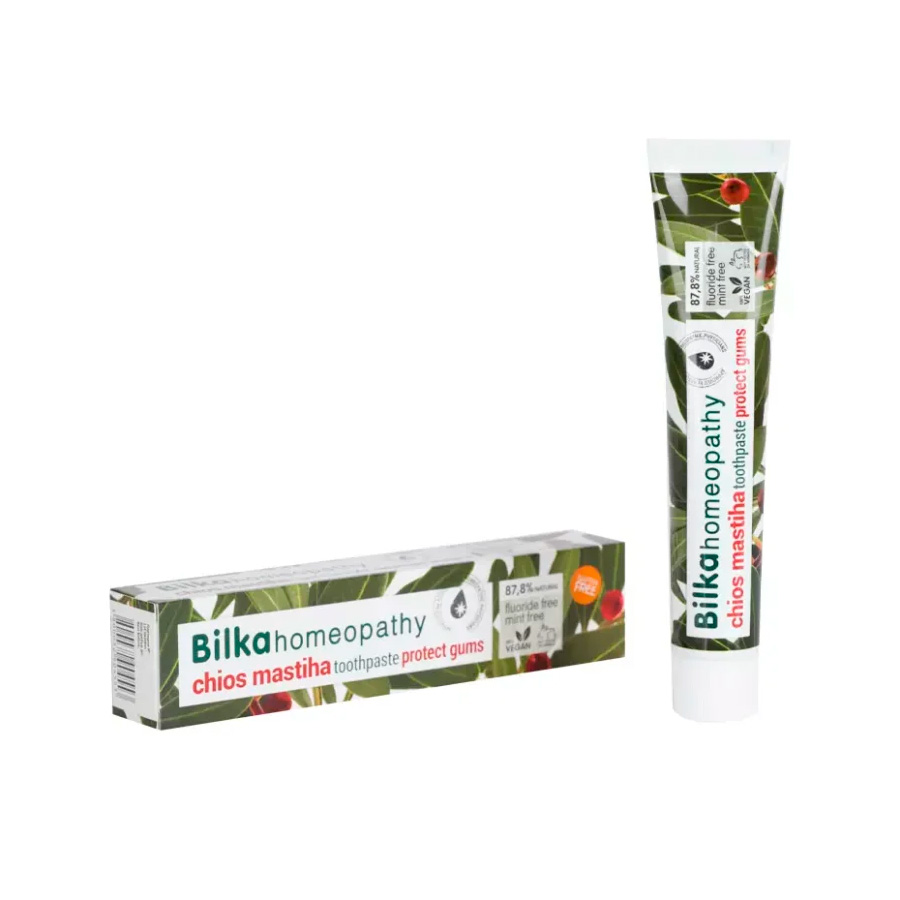 Pasta dental Bilka Homeopatia Chios Mastiha 75ml sin fluor
