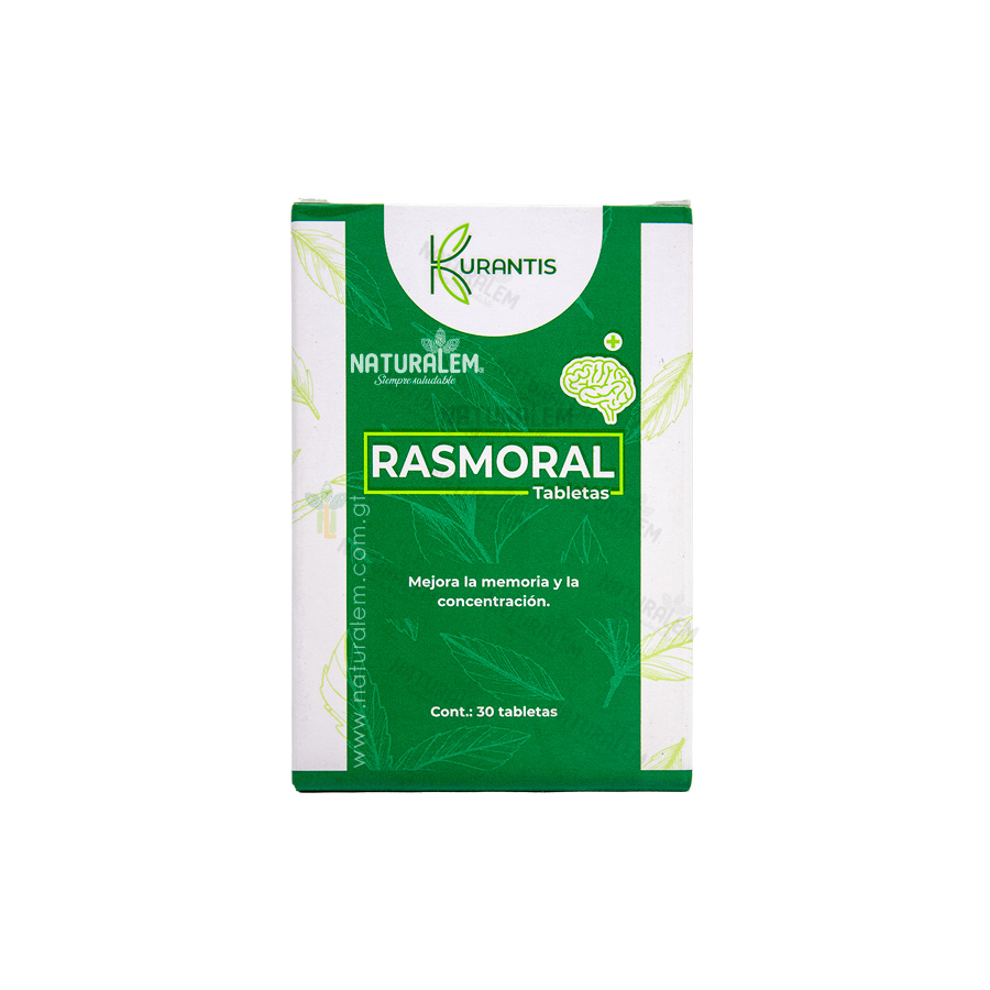 Rasmoral Kurantis 30 tabletas recubiertas medicina homeopatica Brahmi