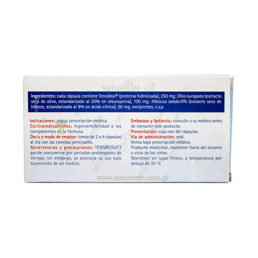 Tensreduct Tegor 60 capsulas suplemento para presion arterial