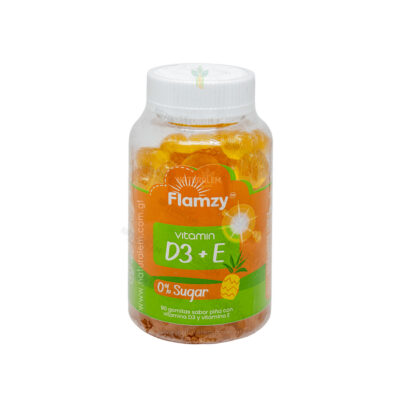 Gomitas Flamzy Vitamina D3 + E
